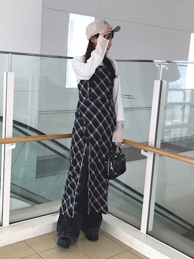 hazukiさん（レディース・163cm）の冬コーディネート