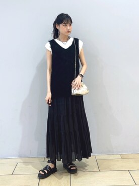 hazukiさん（レディース・163cm）の春コーディネート