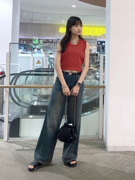 hazukiさん（レディース・163cm）の夏コーディネート