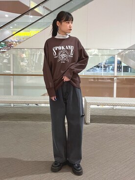 hazukiさん(レディース・163cm)の冬コーディネート