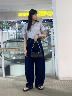 hazukiさん（レディース・163cm）の夏コーディネート