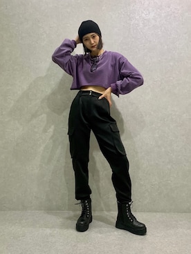 ainoさん（レディース・169cm）の冬コーディネート