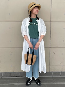 やまもとさん（レディース・161cm）の夏コーディネート