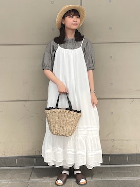 やまもとさん(レディース・161cm)の夏コーディネート