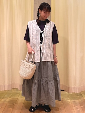 やまもとさん(レディース・161cm)の夏コーディネート