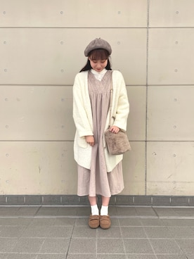 やまもとさん(レディース・161cm)の冬コーディネート