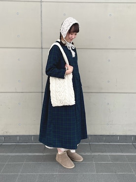 やまもとさん（レディース・161cm）の冬コーディネート