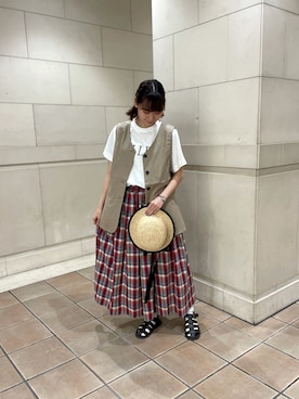 やまもとさん(レディース・161cm)の春コーディネート