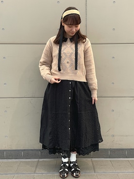 やまもとさん（レディース・161cm）の春コーディネート