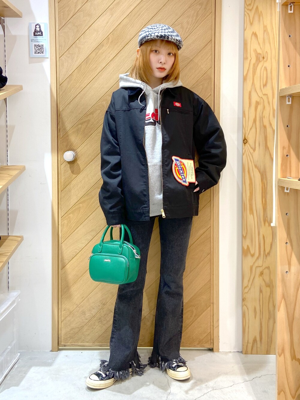 エックスガール] ジャケット Dickies PAINTER JACKET レディース（X 