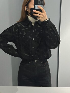 「MARTE（マルテ）のアイテム」を使った、フランシスさん（レディース・156cm）の冬コーディネート
