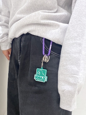 XLARGE(エクストララージ)のキーホルダーを使った人気ファッション
