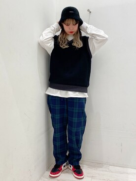 ハヅキさん（レディース・166cm）の冬コーディネート