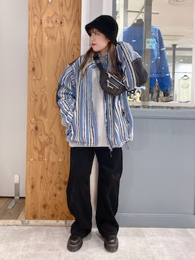 ハヅキさん（レディース・166cm）の冬コーディネート