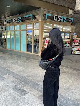 「韓国」｜「アイテム（ジャケット/アウター）」を使った、ご自愛ちゃんさん（レディース・167cm）の冬コーディネート