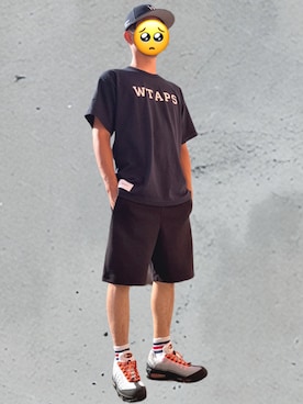 「アイテム（スウェットパンツ）」を使った、West Goroさん（メンズ・172cm）の夏コーディネート