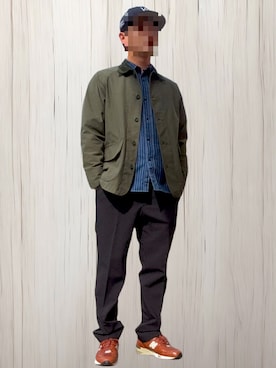 「WTAPS（ダブルタップス）のアイテム」を使った、West Goroさん（メンズ・172cm）の秋コーディネート