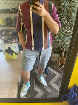 「GU（ジーユー）のアイテム」を使った、papa516さん（メンズ・178cm）の夏コーディネート