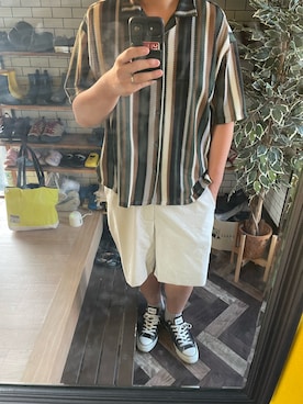 「アイテム（トップス）」を使った、papa516さん（メンズ・178cm・30代）の夏コーディネート