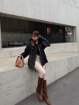 「イエベ春」｜mizukiさん（レディース・161cm）の秋コーディネート