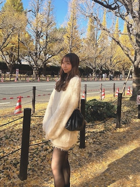 mizukiさん（骨格ストレート・レディース・161cm）の冬コーディネート