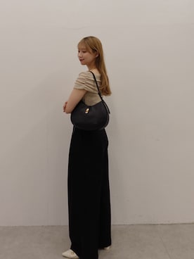 「gemeil（ジェムイル）のアイテム」を使った、mizukiさん（レディース・161cm）の春コーディネート