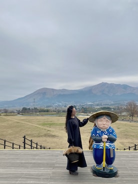 adahyanさん（レディース・159cm）の冬コーディネート