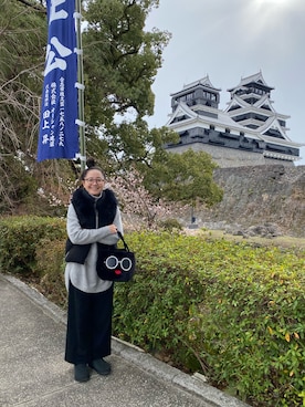 「ADORE（アドーア）のアイテム」を使った、adahyanさん（レディース・159cm）の冬コーディネート