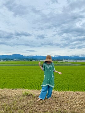 「Another Edition（アナザーエディション）のアイテム（ワンピース/ドレス）」を使った、adahyanさん（レディース・159cm）の秋コーディネート