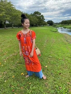 adahyanさん（レディース・159cm）の夏コーディネート