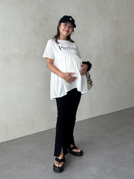 「prose verse（プロズヴェール）のアイテム」を使った、ももぞうさん（骨格ストレート・レディース・154cm）の夏コーディネート