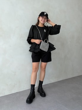 「prose verse（プロズヴェール）のアイテム」を使った、ももぞうさん（レディース・154cm）の秋コーディネート