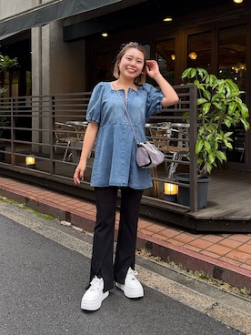 「prose verse（プロズヴェール）のアイテム」を使った、ももぞうさん（レディース・154cm）の夏コーディネート