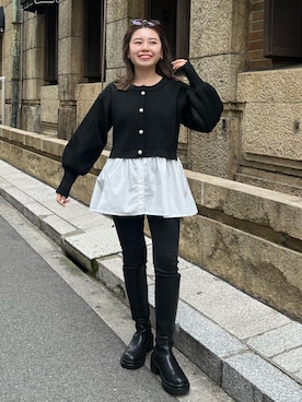 ももぞうさん（レディース・154cm）の冬コーディネート