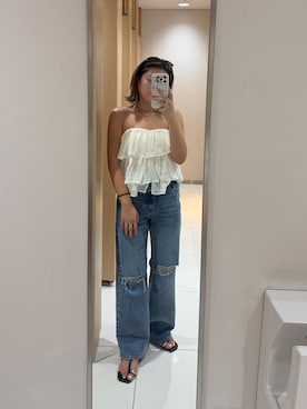 「prose verse（プロズヴェール）のアイテム」を使った、ももぞうさん（レディース・154cm）の夏コーディネート