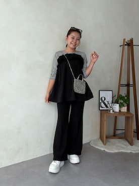 「prose verse（プロズヴェール）のアイテム」を使った、ももぞうさん（レディース・154cm）の秋コーディネート