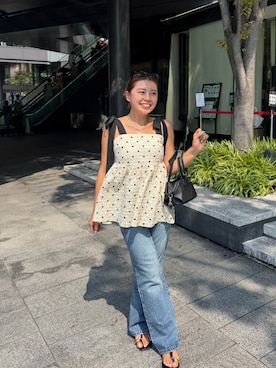 「prose verse（プロズヴェール）のアイテム」を使った、ももぞうさん（レディース・154cm）の夏コーディネート