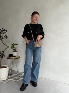 「prose verse（プロズヴェール）のアイテム」を使った、ももぞうさん（レディース・154cm）の秋コーディネート