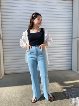 ももぞうさん（レディース・154cm）の夏コーディネート