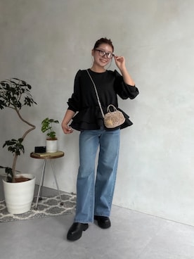 「prose verse（プロズヴェール）のアイテム」を使った、ももぞうさん（レディース・154cm）の秋コーディネート