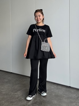 「prose verse（プロズヴェール）のアイテム」を使った、ももぞうさん（骨格ストレート・レディース・154cm）の夏コーディネート