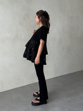 「prose verse（プロズヴェール）のアイテム」を使った、ももぞうさん（骨格ストレート・レディース・154cm）の夏コーディネート