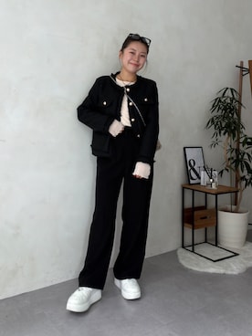 「prose verse（プロズヴェール）のアイテム」を使った、ももぞうさん（レディース・154cm）の秋コーディネート