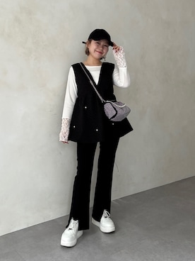 ももぞうさん（レディース・154cm）の春コーディネート