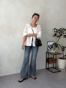 「prose verse（プロズヴェール）のアイテム」を使った、ももぞうさん（レディース・154cm）の夏コーディネート
