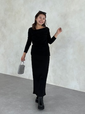 「アイテム（ブーツ）」を使った、ももぞうさん（レディース・154cm）の夏コーディネート