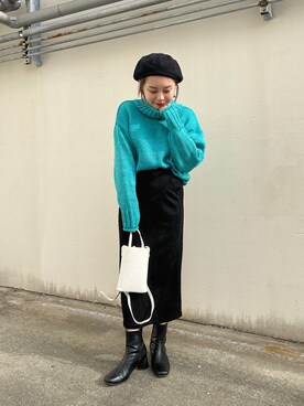 ももぞうさん（レディース・154cm）の冬コーディネート