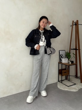 「prose verse（プロズヴェール）のアイテム」を使った、ももぞうさん（レディース・154cm）の秋コーディネート