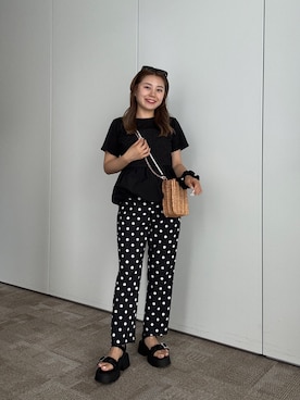 「prose verse（プロズヴェール）のアイテム」を使った、ももぞうさん（骨格ストレート・レディース・154cm）の夏コーディネート