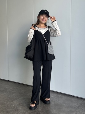 「prose verse（プロズヴェール）のアイテム」を使った、ももぞうさん（骨格ストレート・レディース・154cm）の夏コーディネート